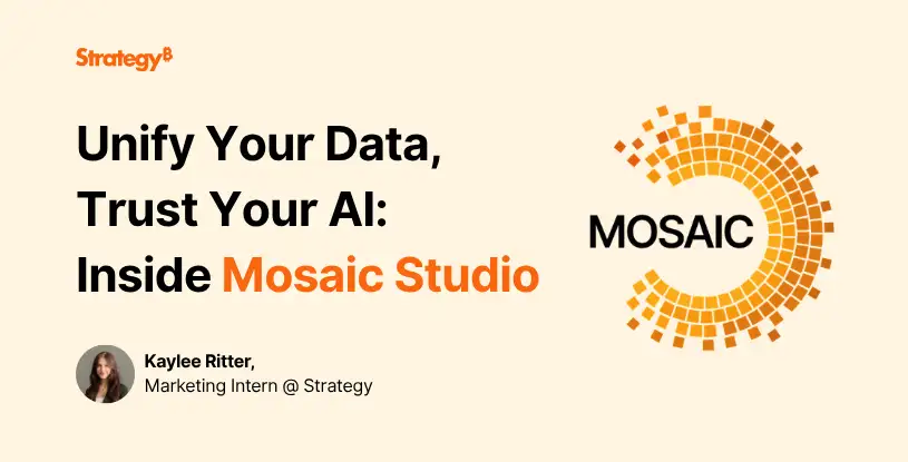 Video: Unify Your Data, Trust Your AI: Inside Mosaic Studio