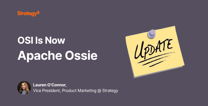 Video: OSI Is Now Apache Ossie