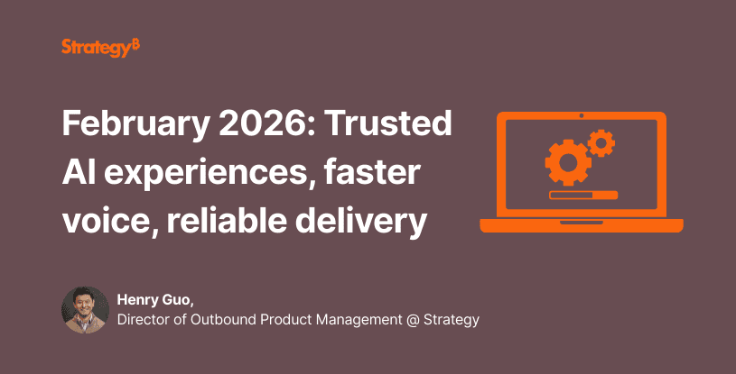 Video: February 2026: Trusted AI experiences, faster voice, reliable delivery