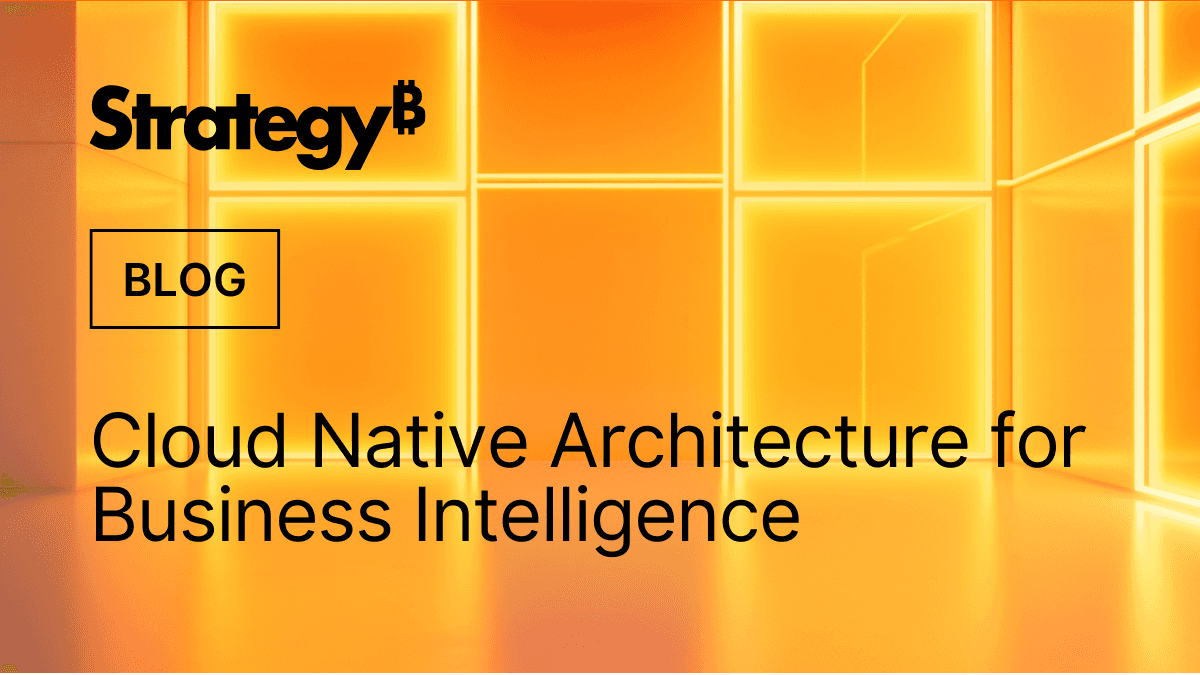 Video: Cloud Native Architecture for Business Intelligence