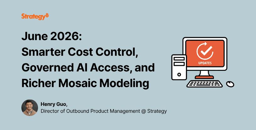 Video: June 2026: Smarter Cost Control, Governed AI Access, and Richer Mosaic Modeling